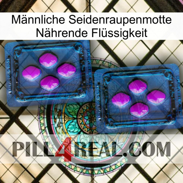 Männliche Seidenraupenmotte Nährende Flüssigkeit 03.jpg